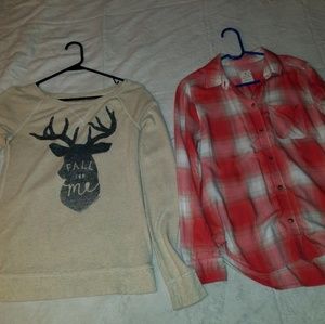 2 American Eagle Shirts